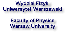 Faculty of Physics